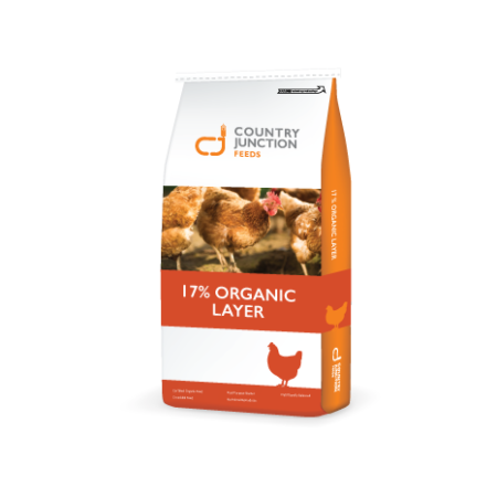 Country Junction 17% Organic Layer Ration