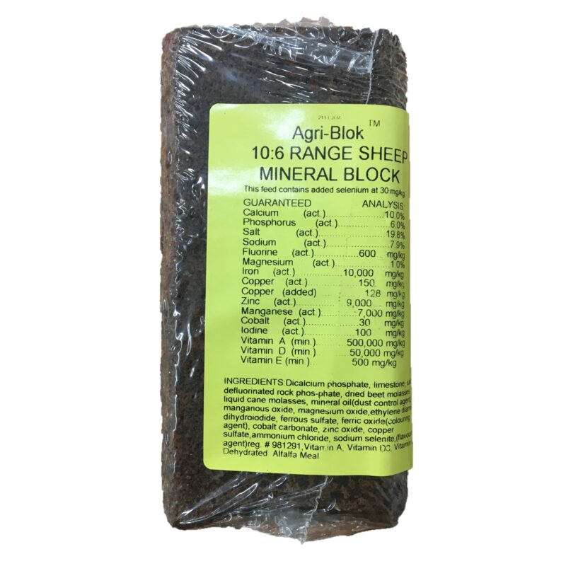 Molassified 10:6 Range Sheep Mineral Block - 2.5 kg - Image 2