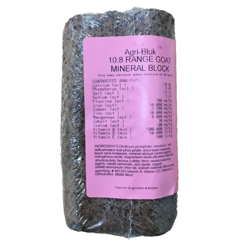 Molassified 10:8 Range Goat Mineral Block - 2.5 kg - Image 2